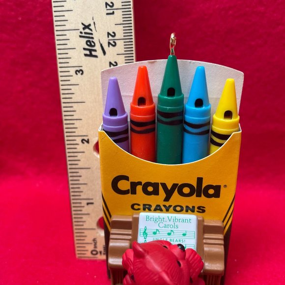 Bright, Vibrant Carols Crayola Crayon Hallmark Collector's Series Ornament - Picture 4 of 7